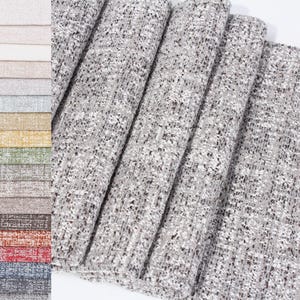 Luxury Linen Upholstery Fabric by the Yard – Perfect for Furniture, Chairs, Pillows, Curtains & Home Décor, Interior design