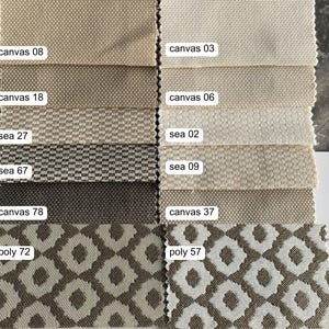 Geometric Ikat Olefin Fabric: Weatherproof Outdoor Upholstery image 3