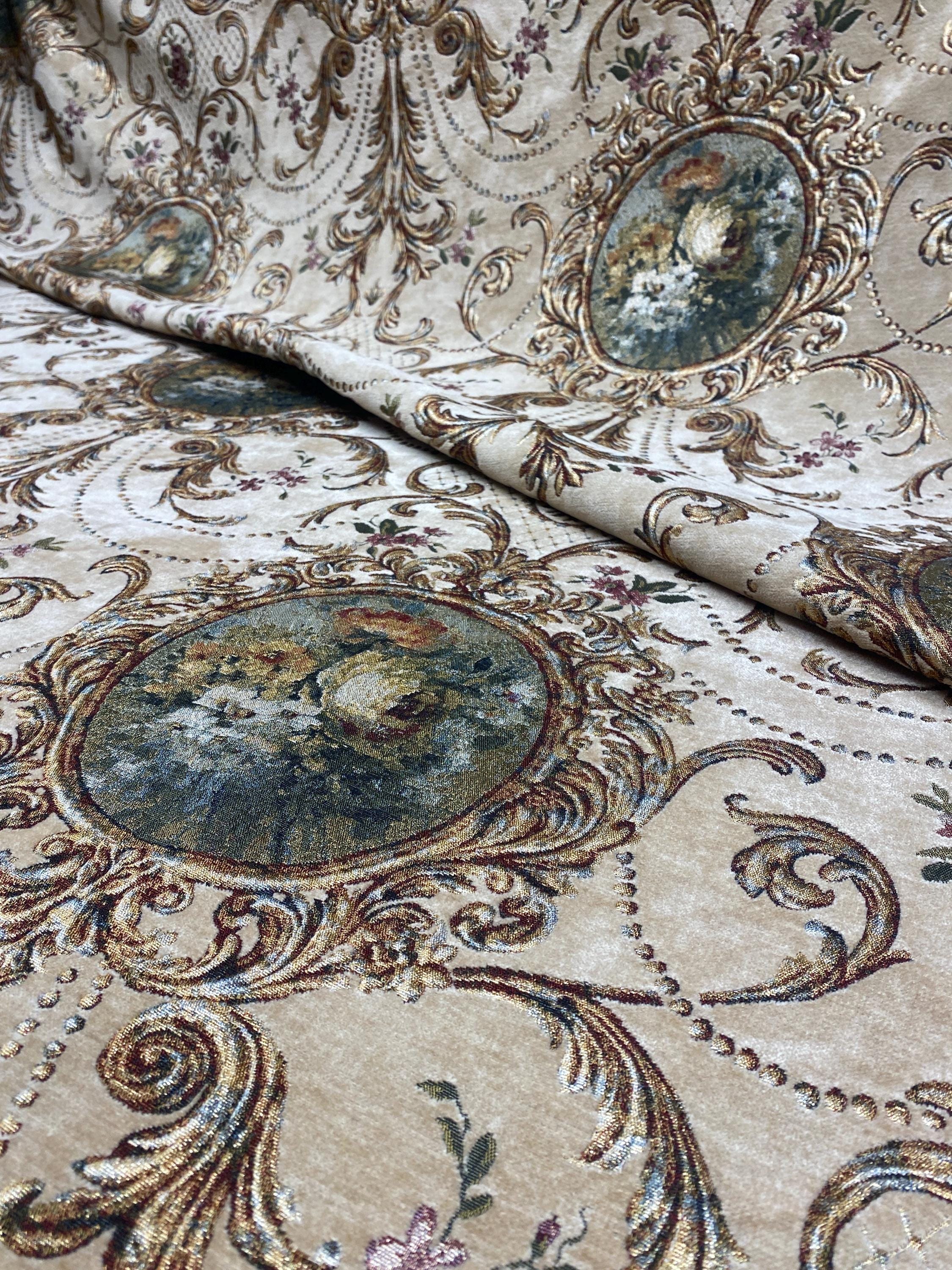 Antique French Fabric - Etsy