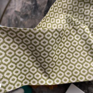 Geometric Ikat Olefin Fabric: Weatherproof Outdoor Upholstery image 1