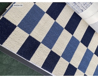 Tela impermeable para tapicería de exterior: polipropileno azul, resistente a la decoloración, 55" de ancho