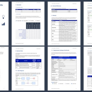 Business Requirements Document - BRD - 100% Editable Professional Template
