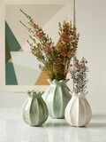 Poppy Seed Head Ceramic Bud Vase