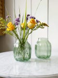 Ripple Glass Bouquet Vase Collection