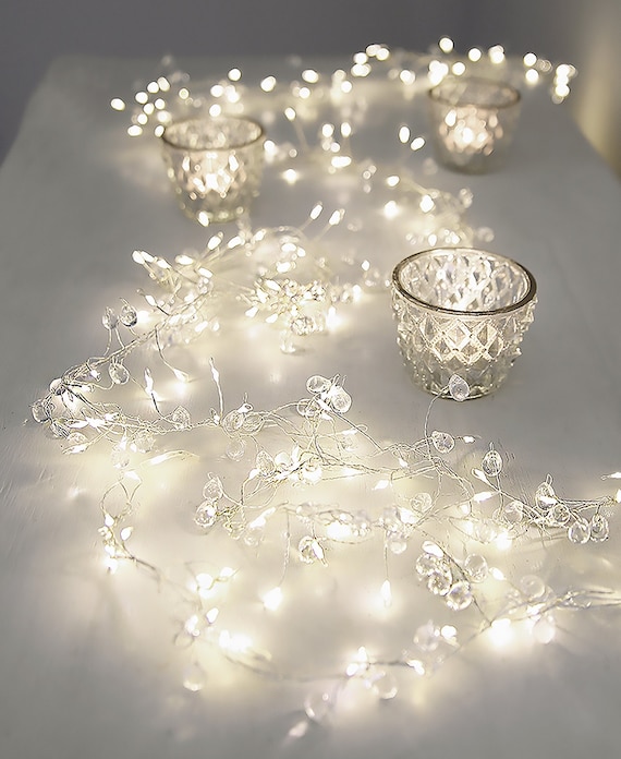 Crystal Cascade Light Garland