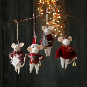 Felt Christmas Jumper Mouse