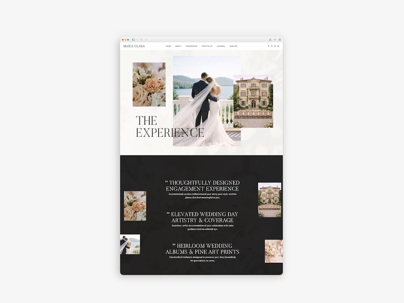 Wordpress Theme for Wedding, Family Photographers | Free Installation image 4