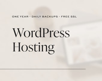 Alojamiento WordPress por 1 año: SSL gratuito, copias de seguridad diarias, 5 buzones de correo