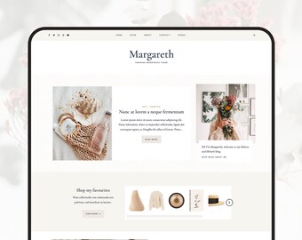 Margareth Feminine WordPress Theme