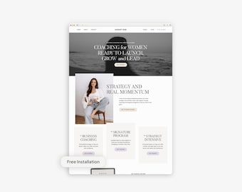 Tema de WordPress para coaches, asistentes virtuales y agencias / Instalación gratuita
