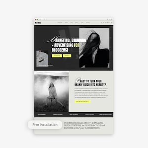 Tema Beatrice para WordPress: Diseño femenino moderno para marketing