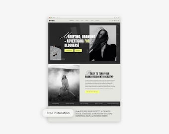 Tema Beatrice para WordPress: Diseño femenino moderno para marketing