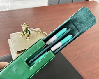 An amazing set of two tiffany's premium pen in a beautiful green gift case