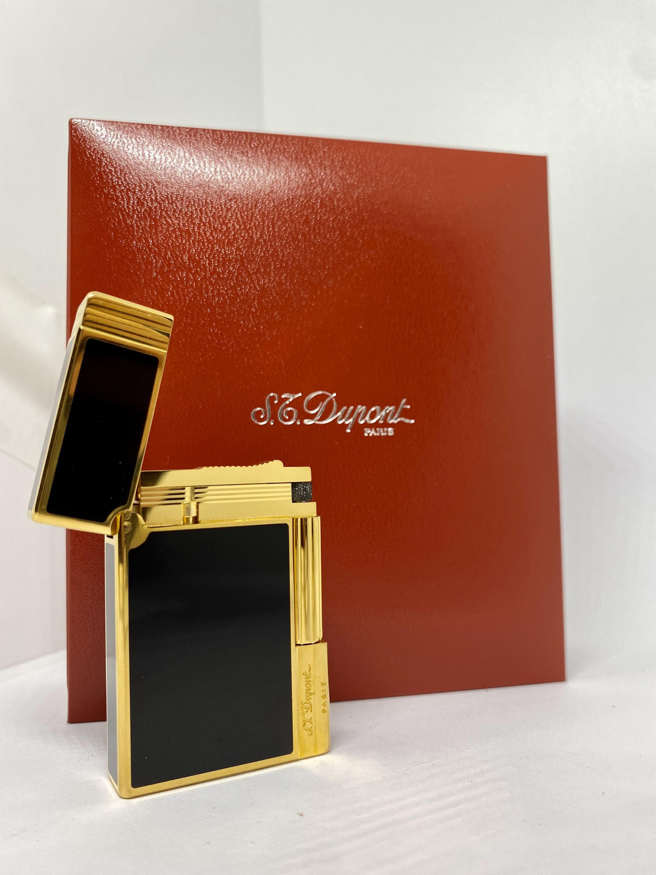 St Dupont Premium Lighter Original Goldplated Vintage, Business Gift France Etsy