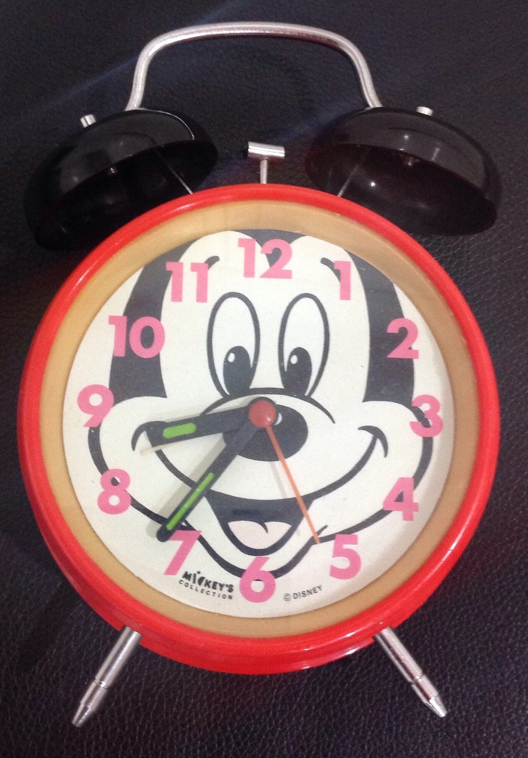 Vintage Disney mickeys Collection Alarm Clock Etsy