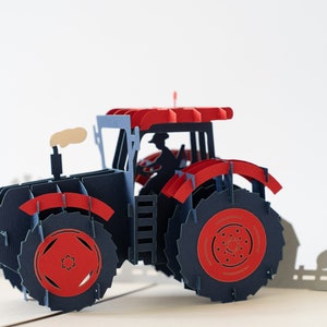 thumbnail image 2 of 3D Tractor Pop Up Greeting Card - Perfect For Father's Day, Birthday & Special Occasions 2 of 12