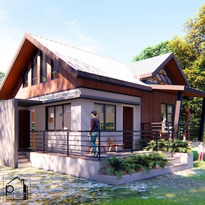 Ruim, modern huis met 3 slaapkamers 82 m² met veelzijdige zolder voor gezinnen | Basisplattegrond | Hoogteprofielen | Direct downloaden