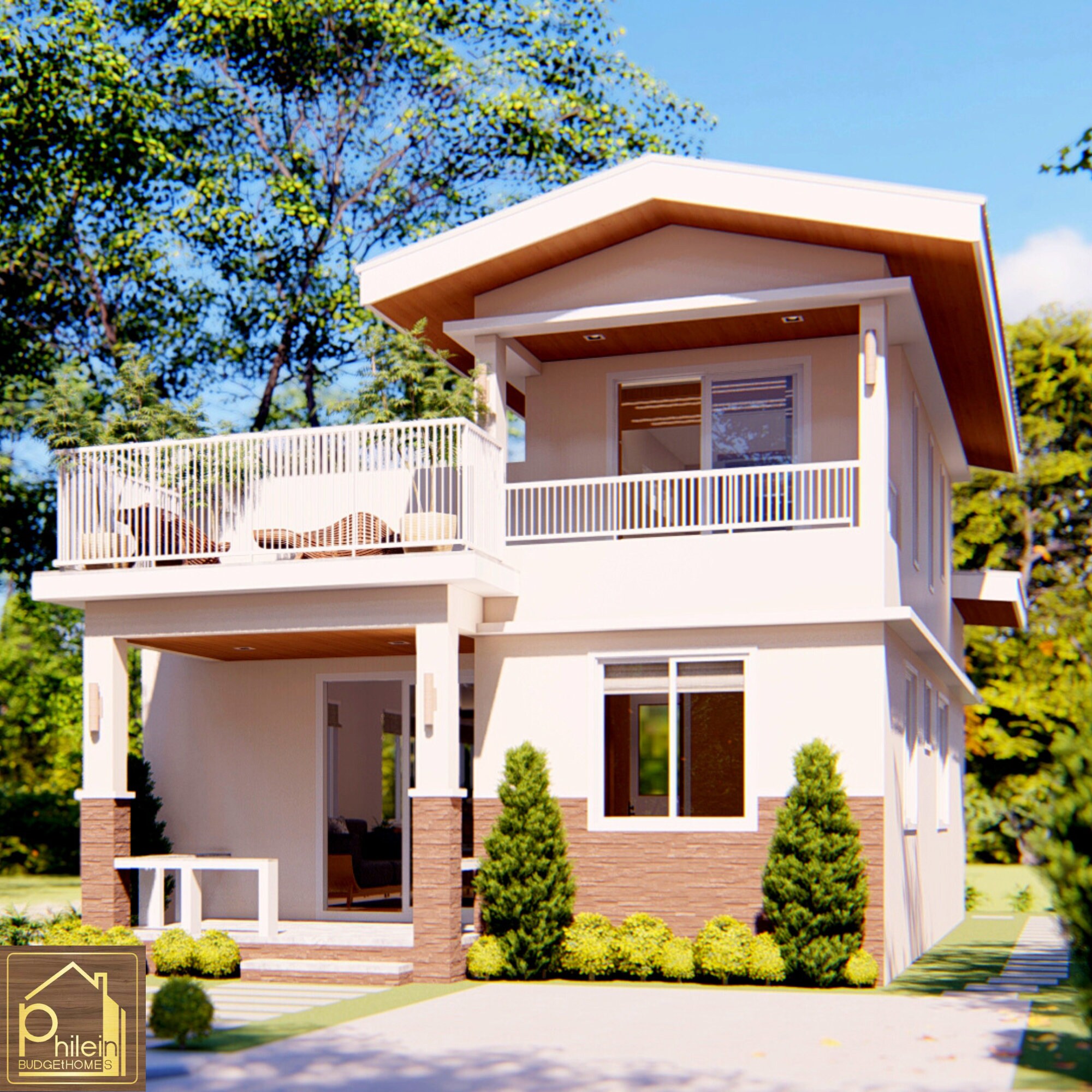 3 Bedroom Small House Design 78sqm 839 Sqft Basic Floor Etsy