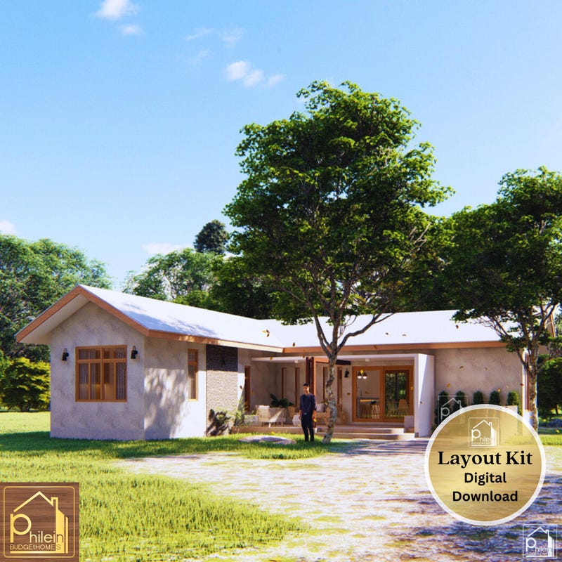 Bungalow House Plans - Etsy