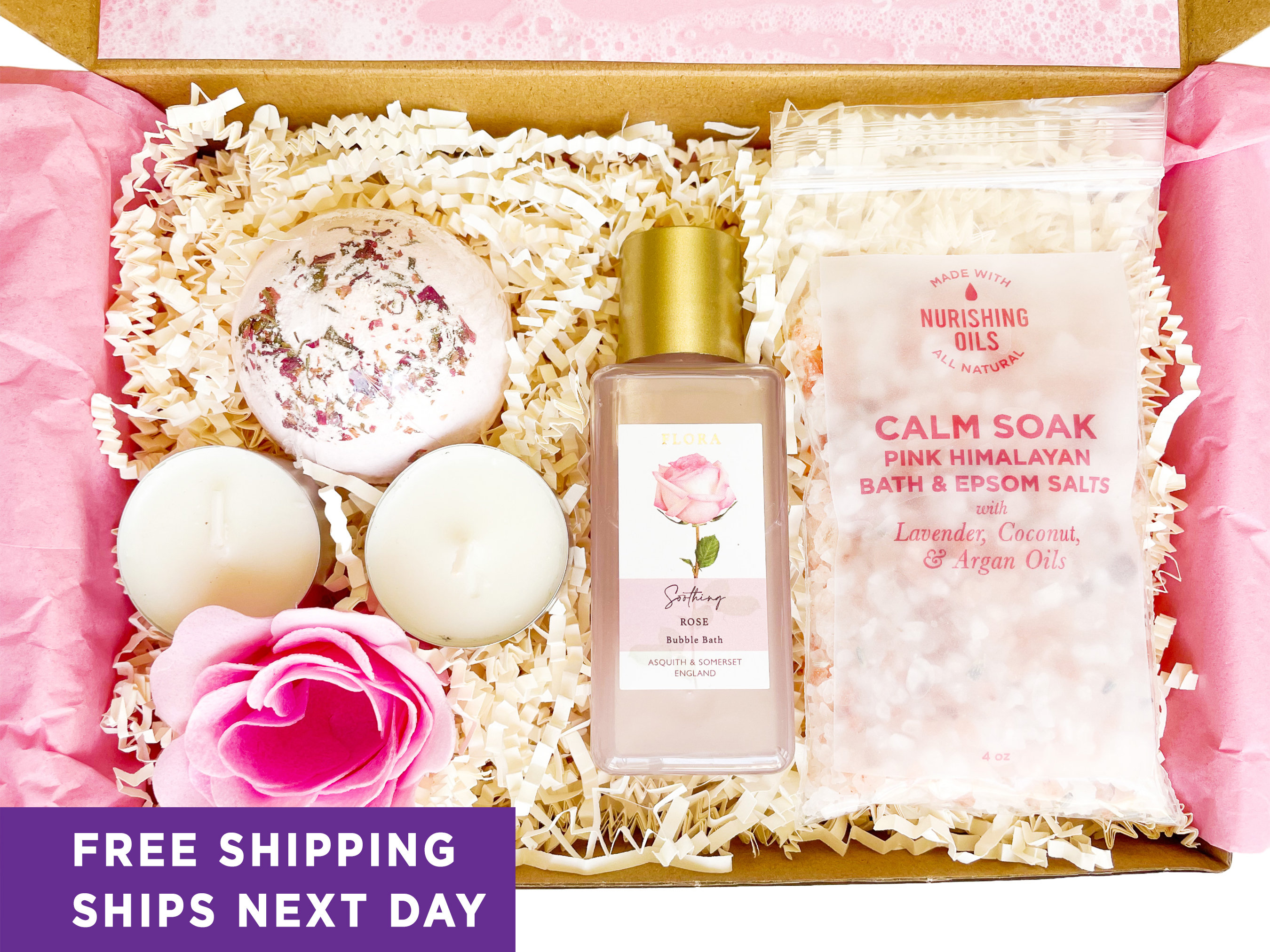 Cute Luxe Bubble Bath Gift Set for Women Bath & Spa Care Etsy