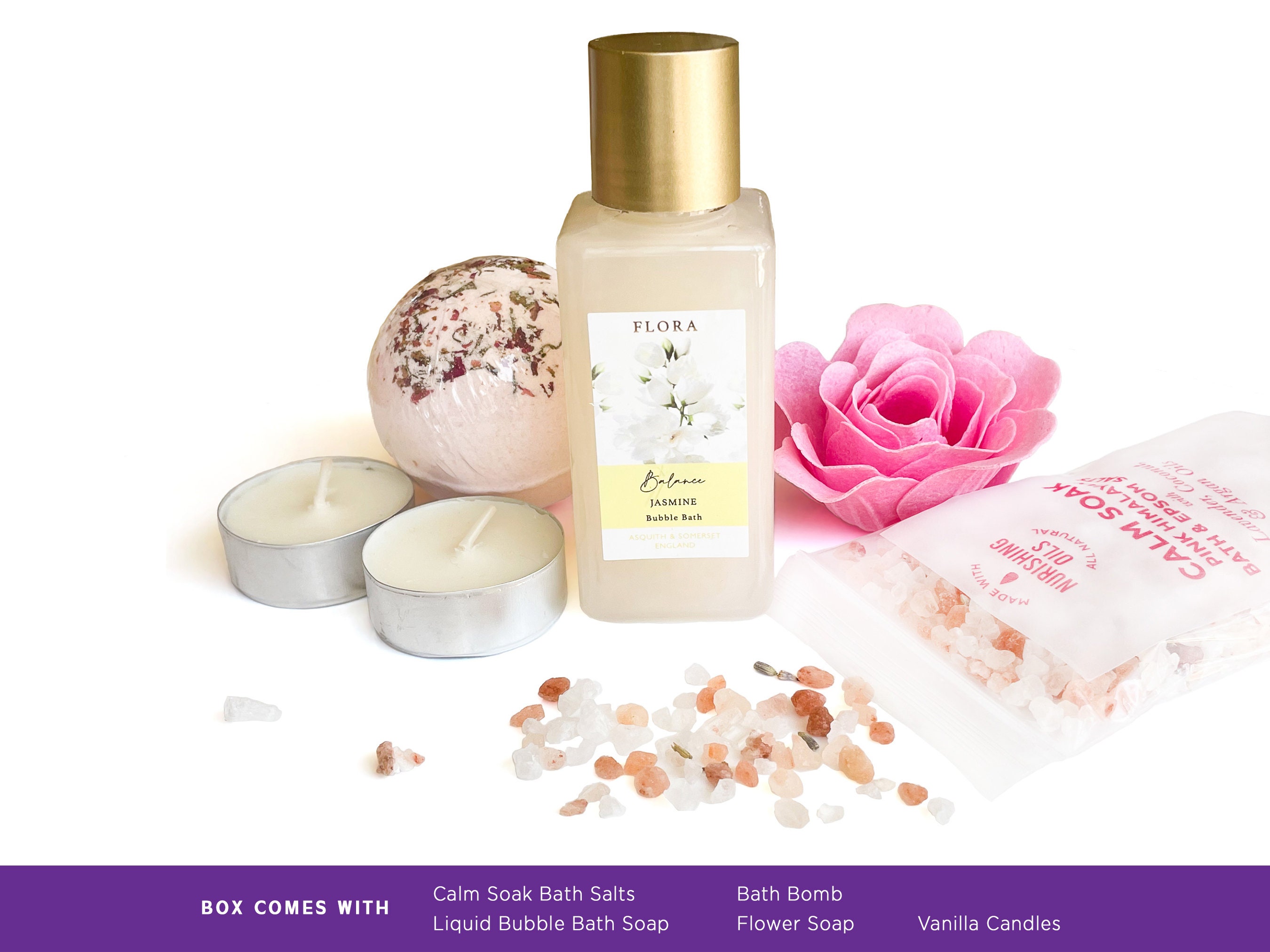 Cute Luxe Bubble Bath Gift Set for Women Bath & Spa Care Etsy
