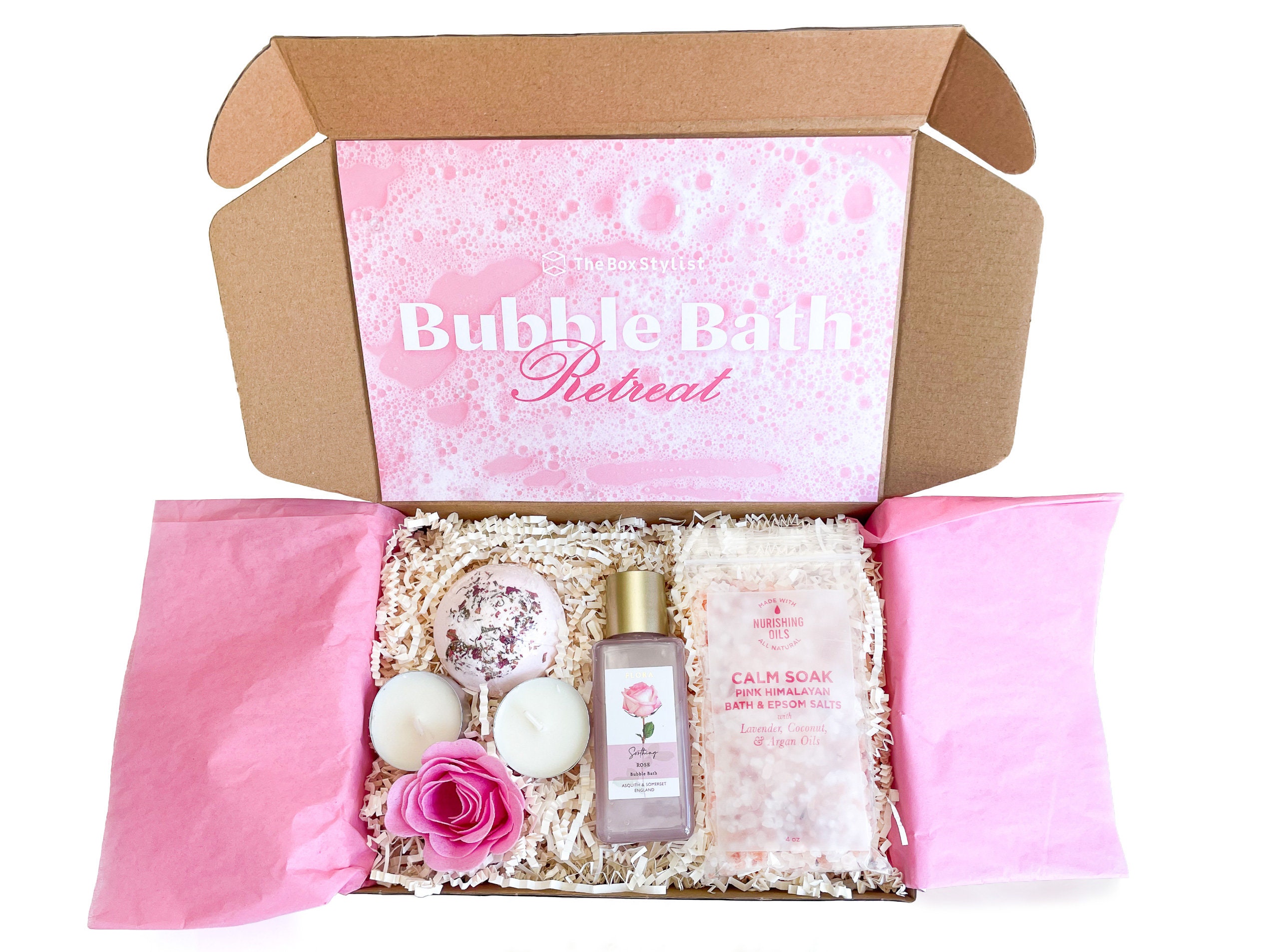 Cute Luxe Bubble Bath Gift Set for Women Bath & Spa Care Etsy