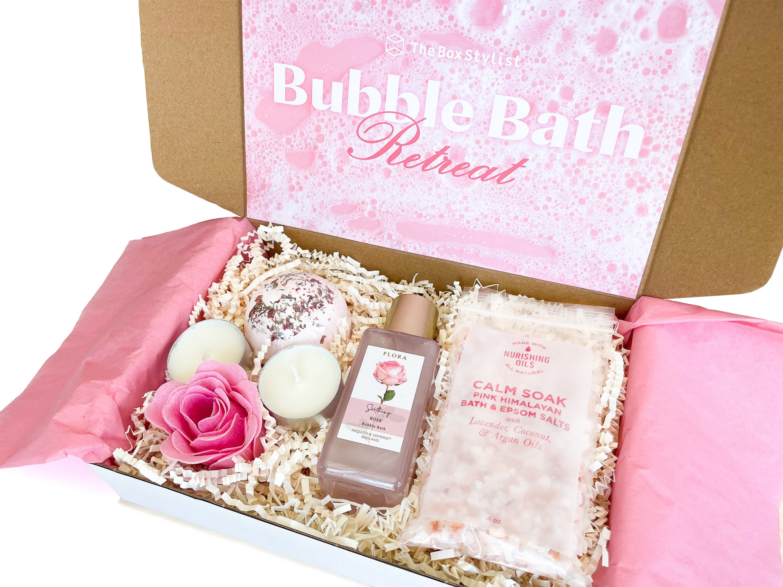 Cute Luxe Bubble Bath Gift Set for Women Bath & Spa Care Etsy