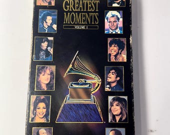 Grammy's Greatest Moments Volume I (1994) – VHS | Iconic Live Performances Compilation