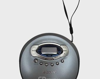 Silver Sony CD Walkman D-FJ61 (FM/AM)