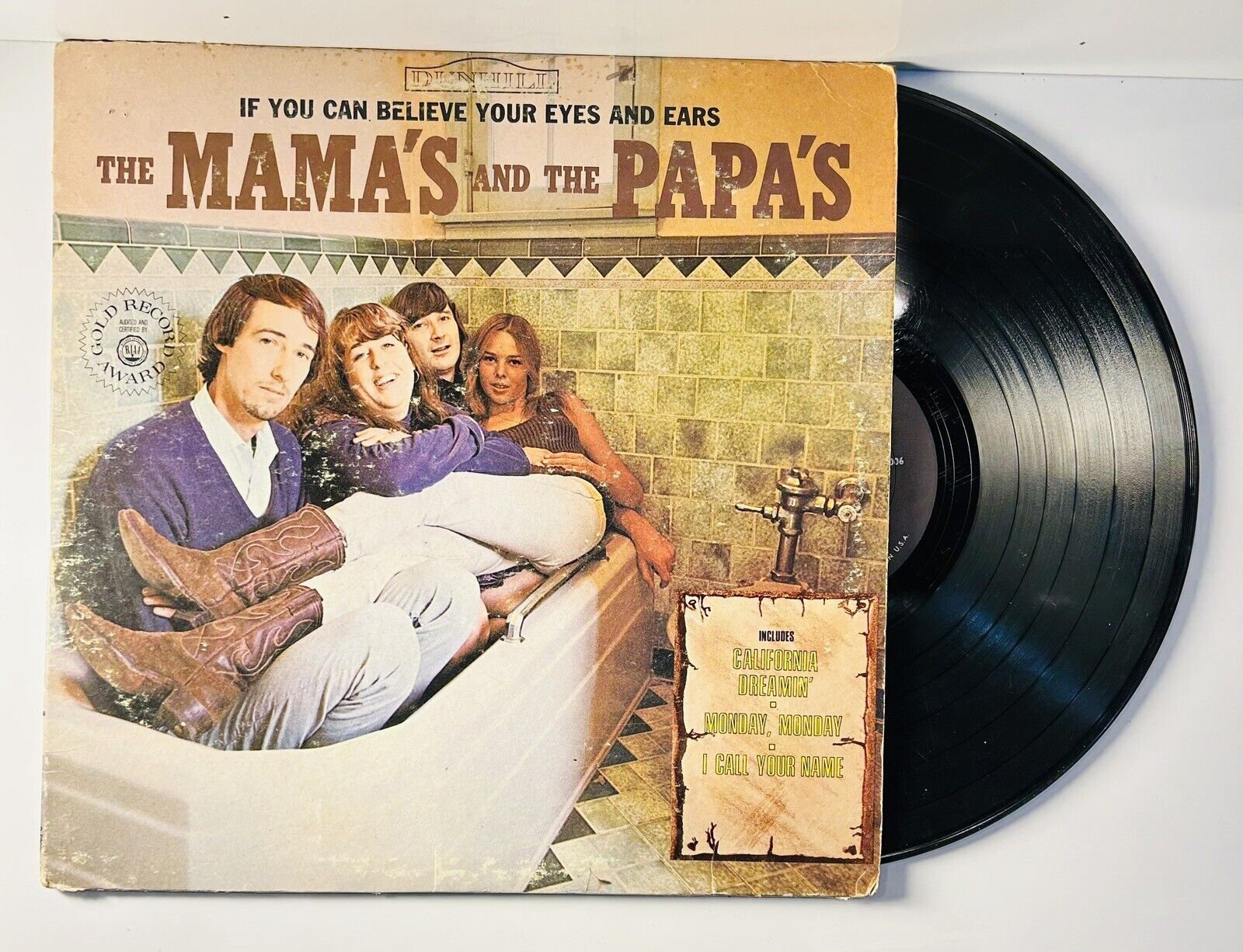 I Am Mama And You Are Papa Scan Vf The Mamas and the Papas If You Can Believe Your Eyes and Ears LP Vinyl