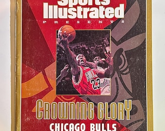 Michael Jordan Bulls 1997/98 Crowning Glory Sports Illustrated Magazine