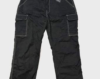 True Religion Black Cargo Pants 36
