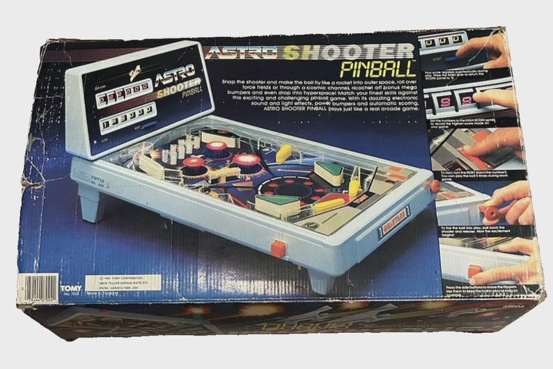 1991 Tommy Astro Shorter Pinball Machine (no Sound) - Etsy