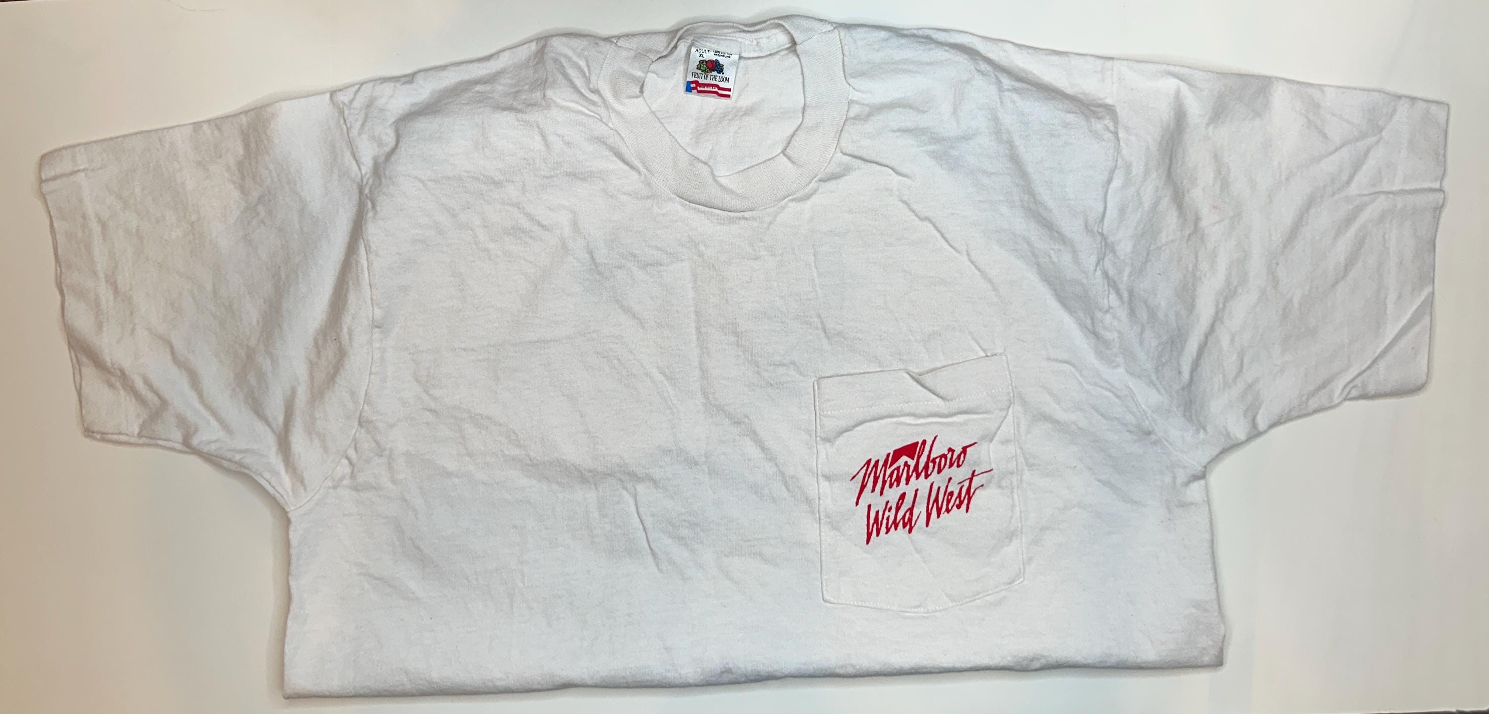 90's Vintage Marlboro Wild West T-shirt XL - Etsy