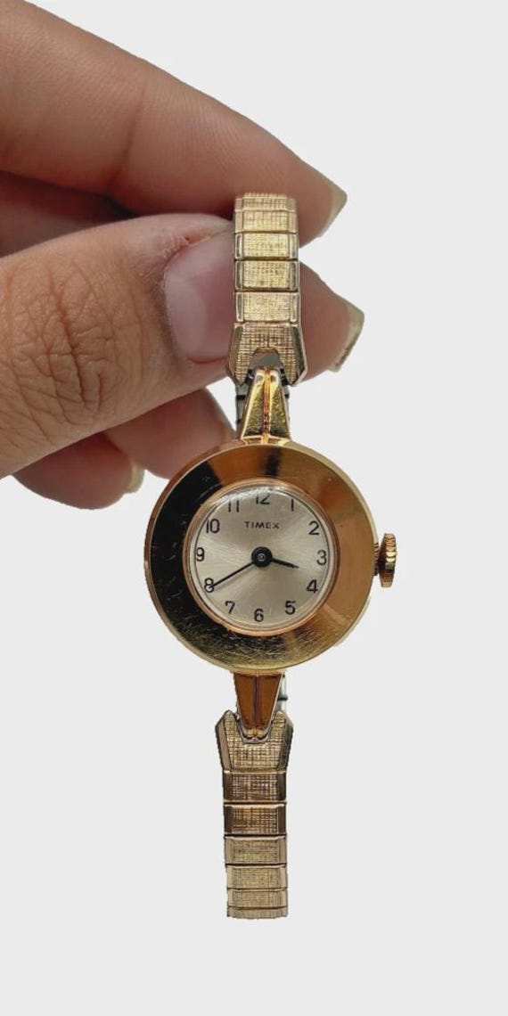 Vintage Gold-tone Timex Wristwatch