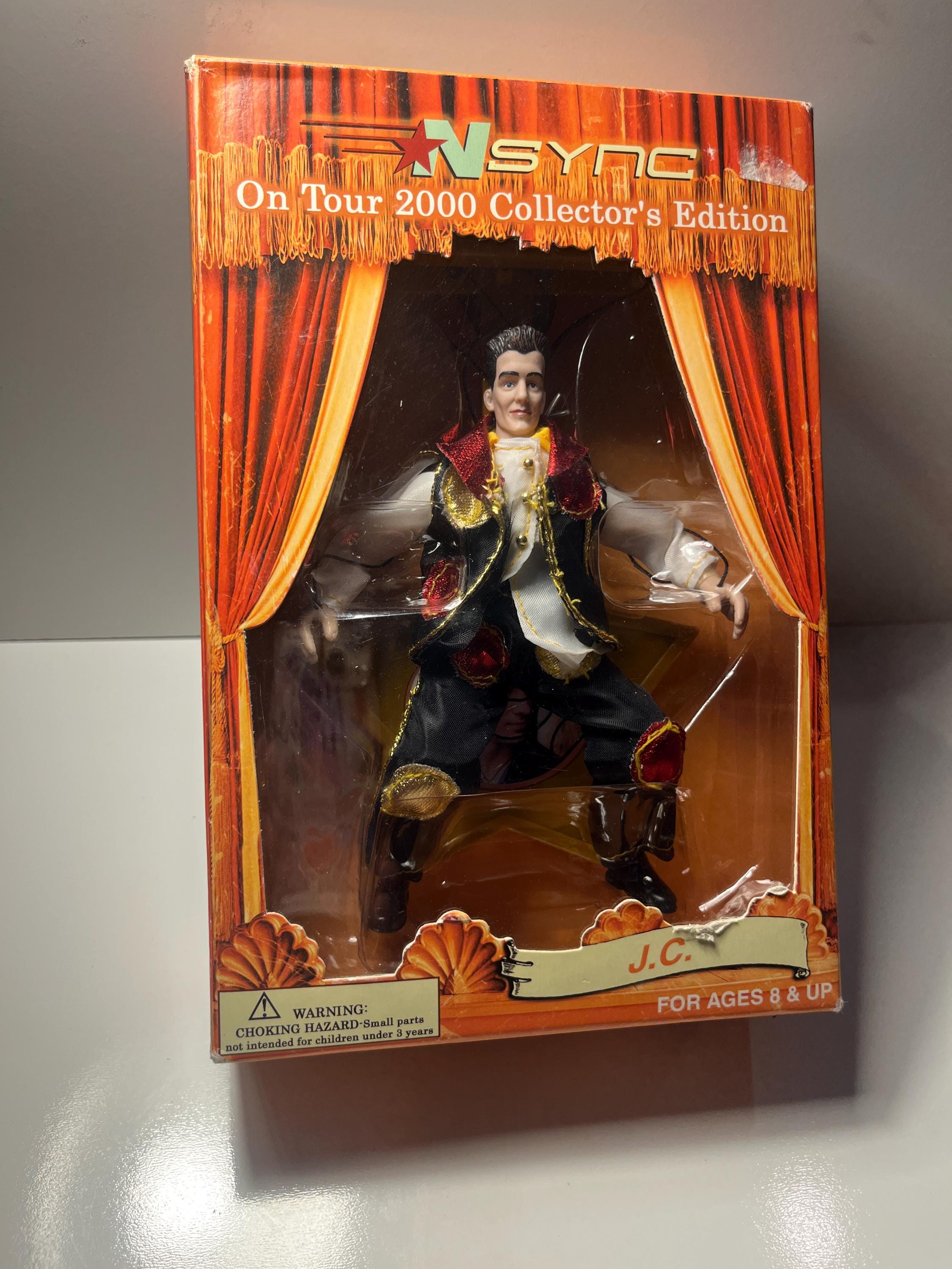 nsync ヴィンテージ 3 マリネット人形ツアー NSync Collectible Marionette Chris Kirkpatrick Doll Action
