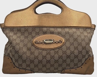Gucci Guccissima Punch Handle Tote Bag