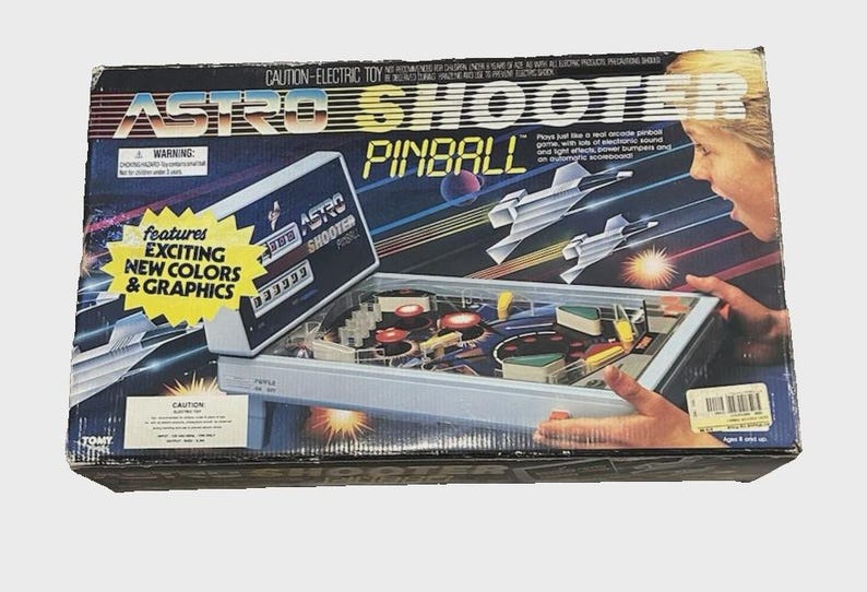 1991 Tommy Astro Shorter Pinball Machine (no Sound) - Etsy