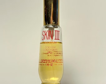 Skin III Spicy Musk Cologne Concentrate Spray by Bonne Bell 1 oz,  80% Full