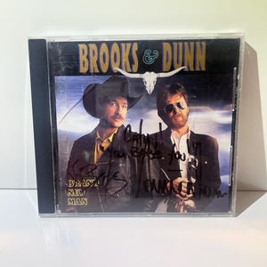 Signed Brooks And Dunn &quot;Brand New Man&quot; CD