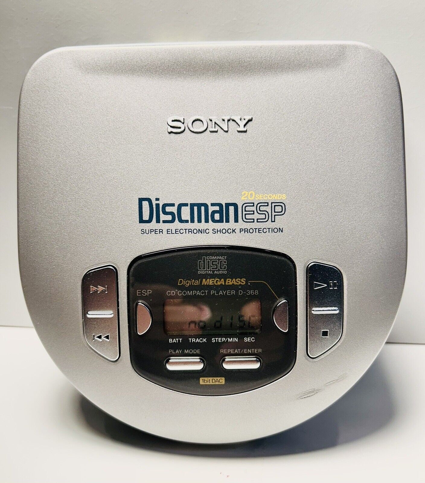 Sony Walkman Discman Portable CD Player D-66 Untested For Parts or Rep –  Shop Thrift World