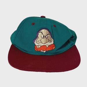 YOUTH Vintage Snow White And The Seven Dwarfs Grumpy SnapBack Hat