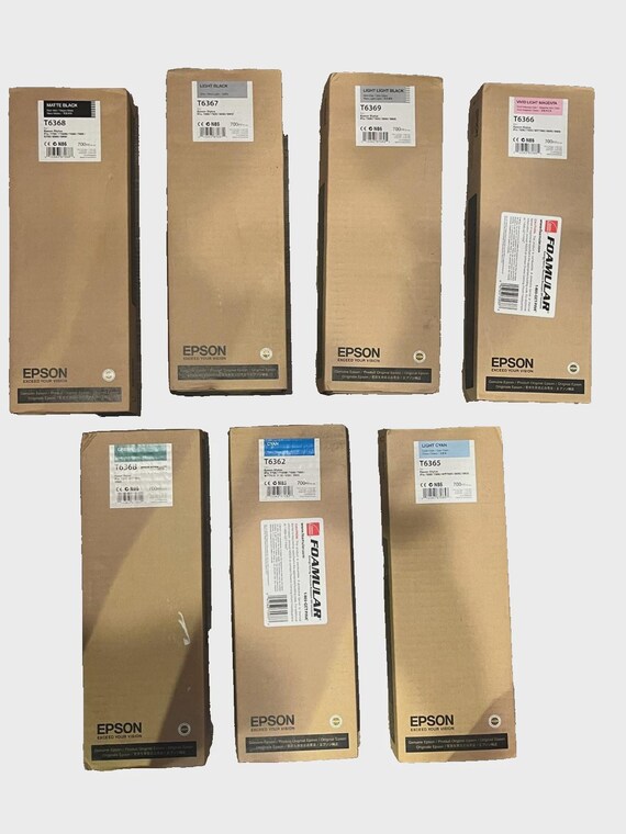 Epson 700ml UltraChrome HDR Ink Cartridges Set
