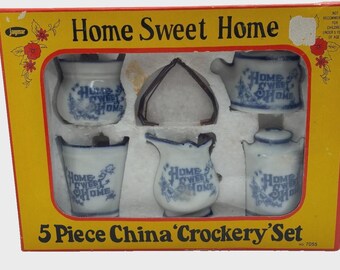 Jaymar Home Sweet Home China Stoneware Crockery Box Set