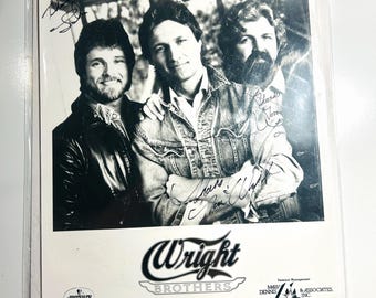Wright Brothers Signed Poster