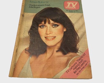 TV Week Chicago Tribune 1980 November Tanya Roberts Charlie's Angels