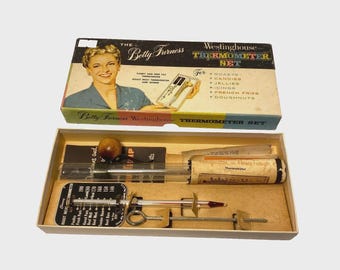 Vintage 1950's Thermometer Set - The Betty Furness Westinghouse