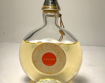 Vintage Guerlain Shalimar Eau de Cologne 1.7 fl oz