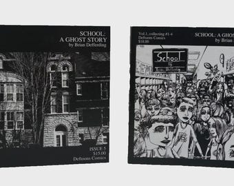 School: A Ghost Story Comic Book Duo