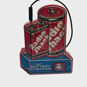 Vintage Radio Shack Micronta Battery Checker ( Works )
